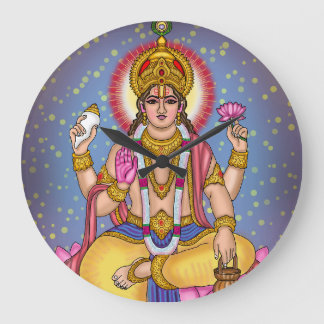 Lord Dhanvantari Wanduhr