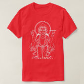Lord Dhanvantari white T-Shirt (Design vorne)
