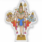 Lord Ekpada Shiva Aufkleber (Vorderseite)
