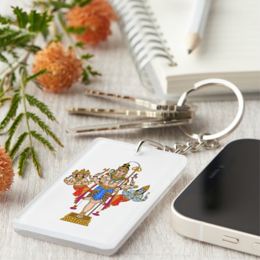 Lord Ekpada Shiva Keychain Schlüsselanhänger (Vorderseite rechts)