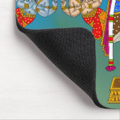 Lord Ekpada (Shiva) Mouse Pad Mousepad (Ecke)