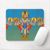 Lord Ekpada (Shiva) Mouse Pad Mousepad (Mit Mouse)