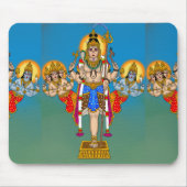 Lord Ekpada (Shiva) Mouse Pad Mousepad (Vorne)