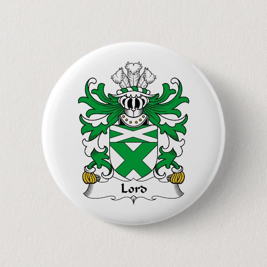 Lord Familienwappen Button (Vorderseite)