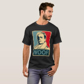 Lord Flashheart Motivierend Woof T-Shirt (Vorne ganz)