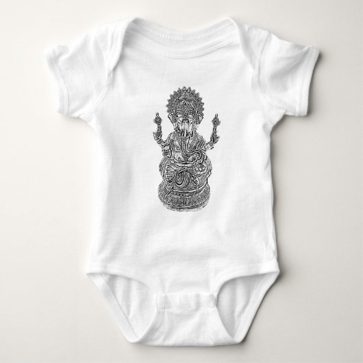 Lord Ganesh Baby Strampler (Vorderseite)