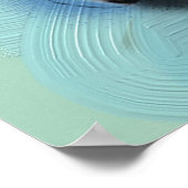 Lord Ganesh Elephant Buddha Poster (Ecke)