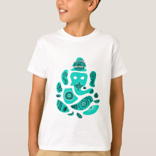 Lord Ganesh Elephant Kids' T - Shirt, Weiß T-Shirt