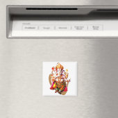 Lord Ganesh, Ganesha, Ganapati Ganpati Shri Ganesh Magnet (In Situ (Geschirrspüler))