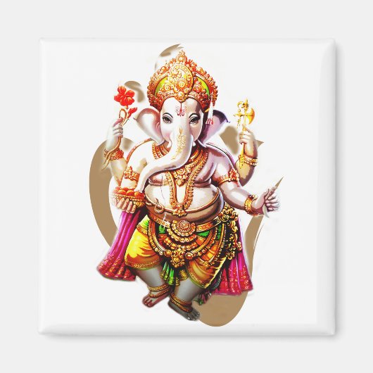Lord Ganesh, Ganesha, Ganapati Ganpati Shri Ganesh Magnet (Vorne)