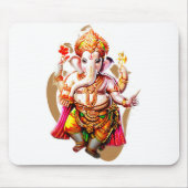 Lord Ganesh, Ganesha, Ganapati Ganpati Shri Ganesh Mousepad (Vorne)