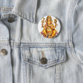 LORD GANESH HINDU GOD BUTTON (Beispiel)