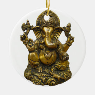 LORD GANESH HINDU GOD KERAMIK ORNAMENT