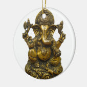 LORD GANESH HINDU GOD KERAMIK ORNAMENT (Links)