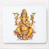 LORD GANESH HINDU GOD MOUSEPAD (Vorne)