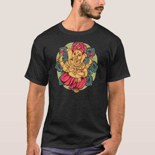 Lord Ganesh Hindu T-Shirt (Vorderseite)