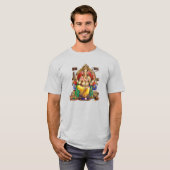Lord Ganesh, Hindugott des Wohlstands und des Wohl T-Shirt (Vorne ganz)