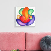 Lord Ganesh Leinwanddruck (Insitu (Wohnzimmer))