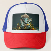 Lord ganesh truckerkappe (Vorderseite)