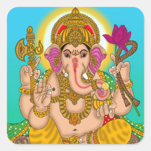 Lord Ganesha Aufkleber