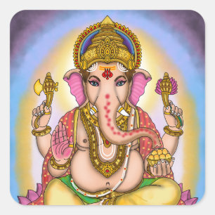 Lord Ganesha Aufkleber