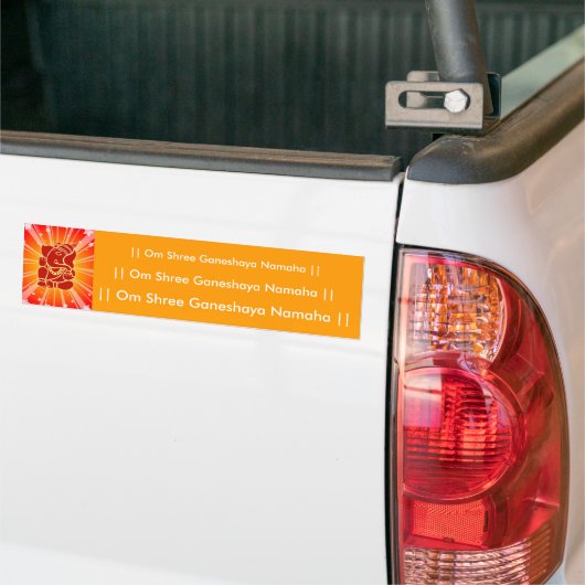 Lord Ganesha Autoaufkleber (Auf Lkw)