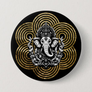 Lord Ganesha Button