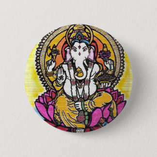 Lord Ganesha Button