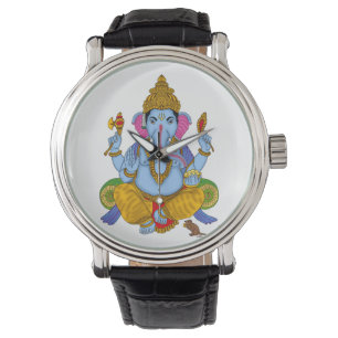 Lord Ganesha Clock Armbanduhr