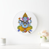 Lord Ganesha Clock Große Wanduhr (Zuhause)