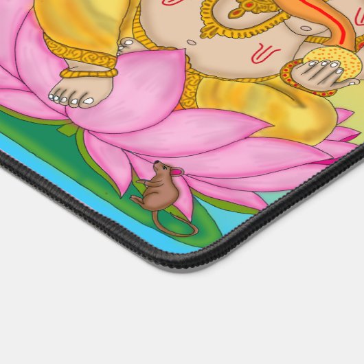 Lord Ganesha Desk Mat Schreibtischunterlage (Ecke)