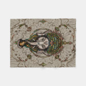 Lord Ganesha - Farbe auf Leinwand Fleecedecke (Vorderseite (Horizontal))