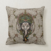 Lord Ganesha - Farbe auf Leinwand