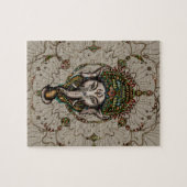 Lord Ganesha - Farbe auf Leinwand Puzzle (Horizontal)
