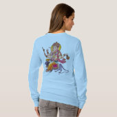 LORD GANESHA - Ganapati, Vinayaka und Pillaiyar T-Shirt (Schwarz voll)