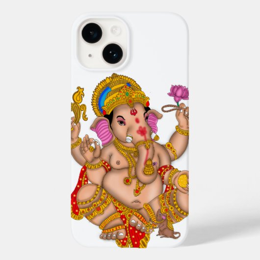 Lord Ganesha Handyhülle Case-Mate iPhone Hülle (Rückseite)