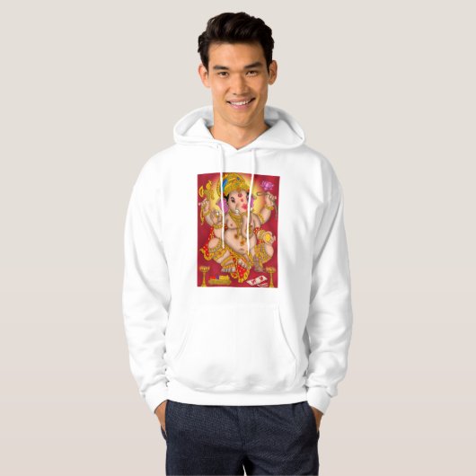 Lord Ganesha Hoodie (Vorne ganz)