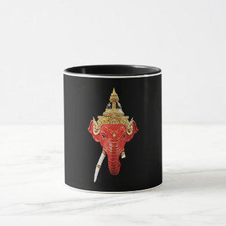 Lord Ganesha in der traditionellen thailändischen  Tasse
