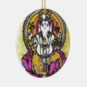 Lord Ganesha Keramik Ornament (Rechts)