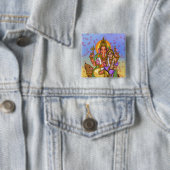 Lord Ganesha Knopf Button (Beispiel)