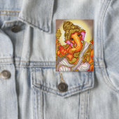 Lord Ganesha Knopf Button (Insitu)