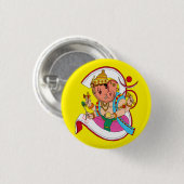 Lord Ganesha Knopf Button (Vorne & Hinten)