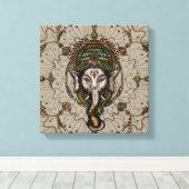 Lord Ganesha - Leinwand (Insitu (Holzboden))