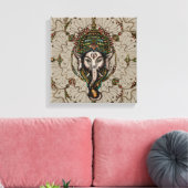Lord Ganesha - Leinwand (Insitu (Wohnzimmer))