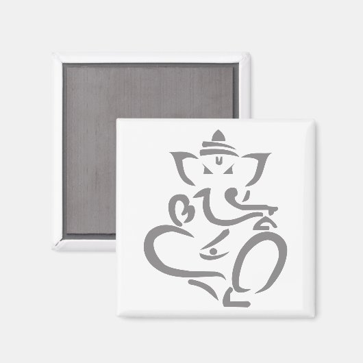 Lord Ganesha Magnet (Vorderseite/Rückseite)