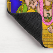Lord Ganesha-Mauspad Mousepad (Ecke)