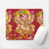 Lord Ganesha Mouse Pad Mousepad (Mit Mouse)