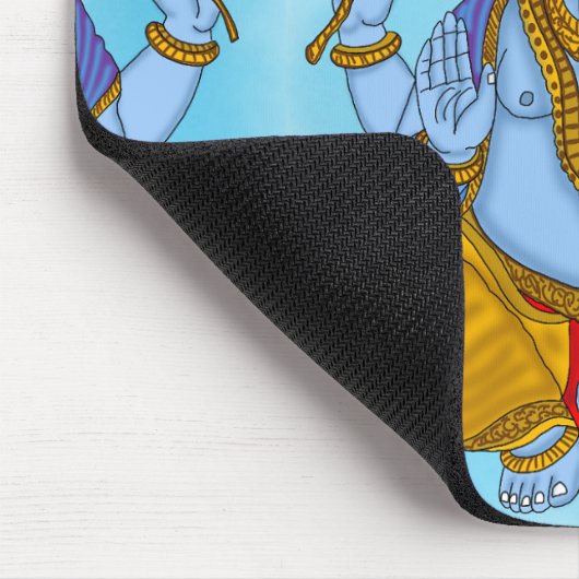 Lord Ganesha Mouse Pad Mousepad (Ecke)