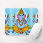 Lord Ganesha Mouse Pad Mousepad (Mit Mouse)