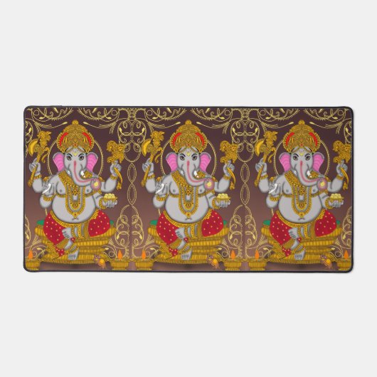 Lord Ganesha Mouse Pad Schreibtischunterlage (Vorderseite)